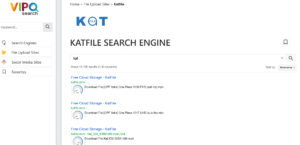 Katfile Search Engine